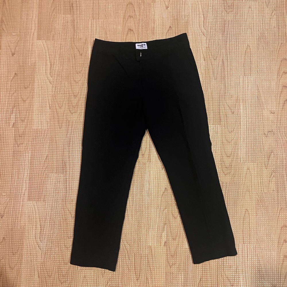 Black Cropped Pants